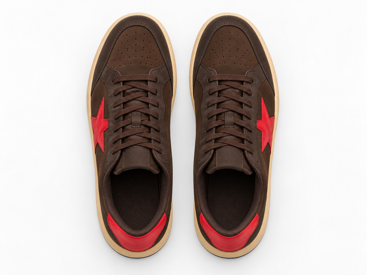 Maison Star Sneaker Brown