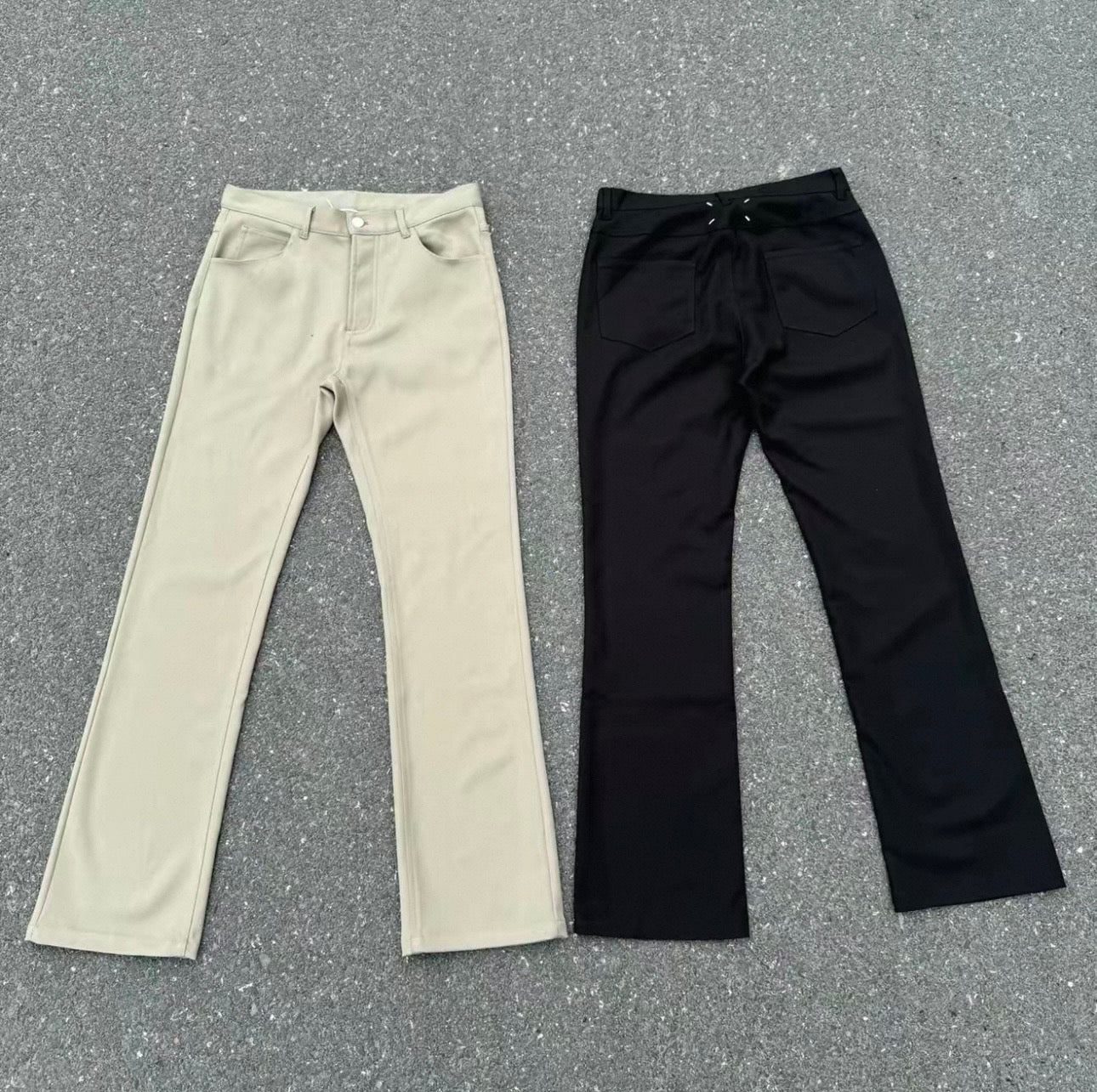 Straight-Leg Trousers
