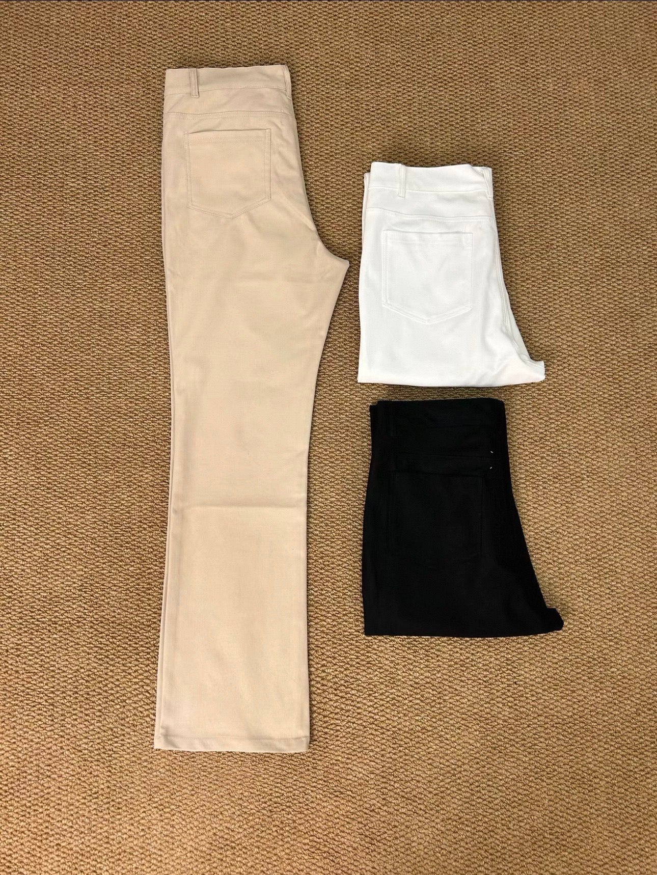 Straight-Leg Trousers
