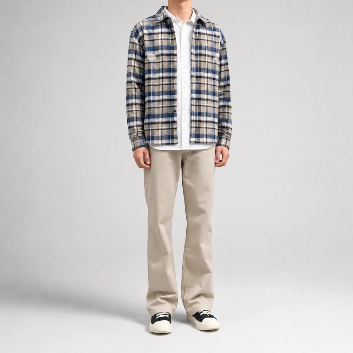 Straight-Leg Trousers