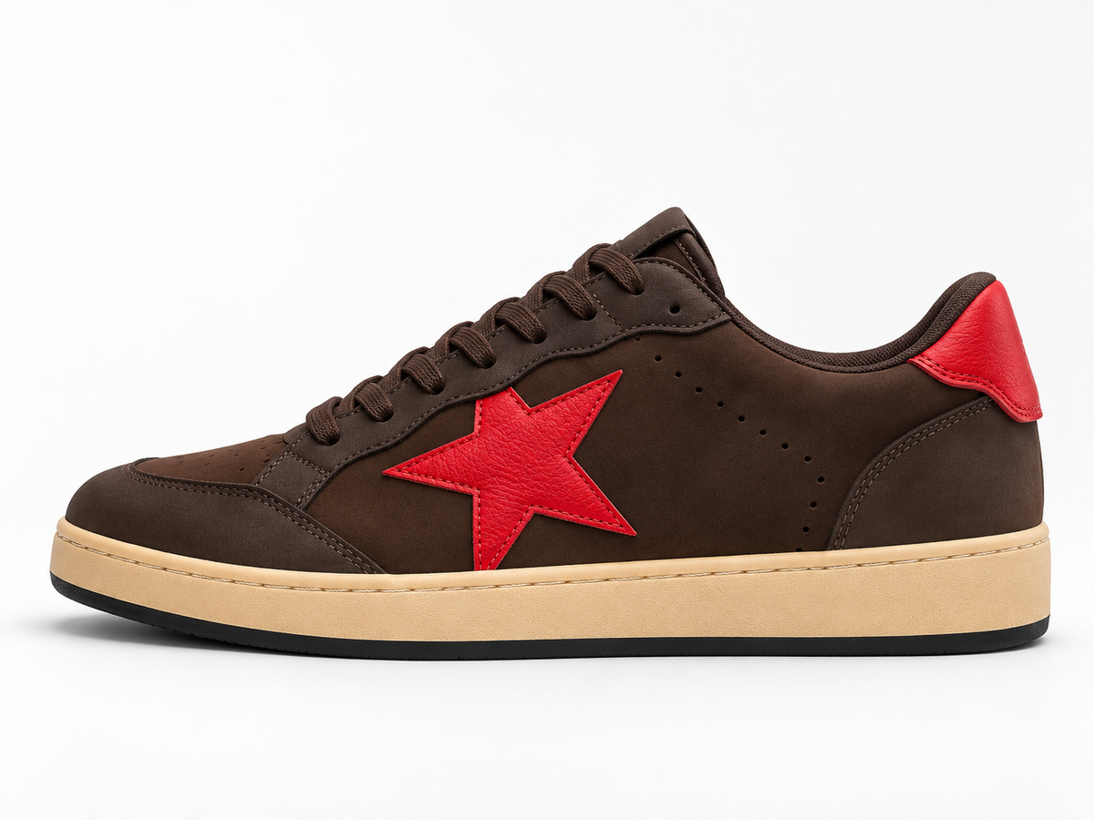 Maison Star  Sneaker Brown