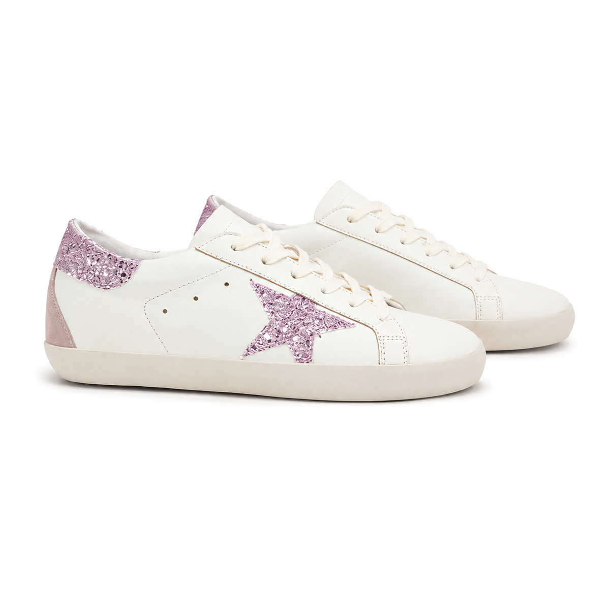 Sneaker Classic Glitter pink
